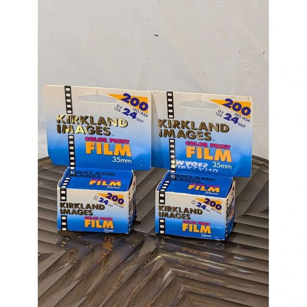 Lot of 2 Kirkland Images Color Print Film 35mm 200 ISO 24 Exp Expired 1997 New‎